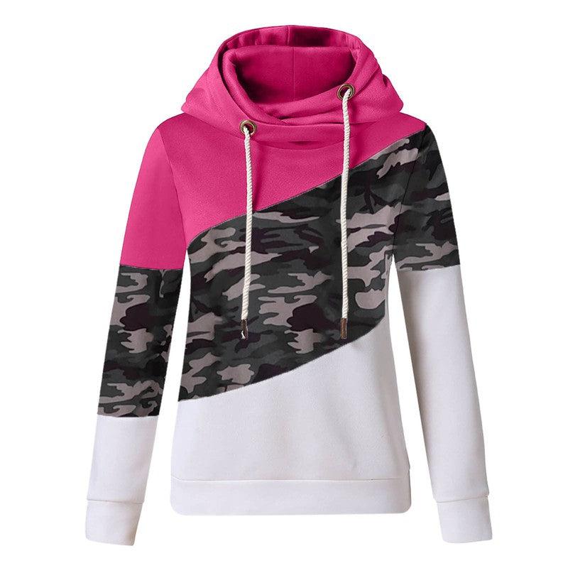 Cheky - Hoodies Women Camouflage hoodie Sweatshirt