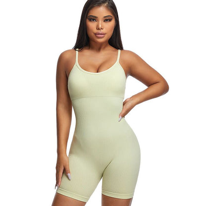 Cheky - One-piece Corset Women's Hip Lifting Beauty Back Fitness