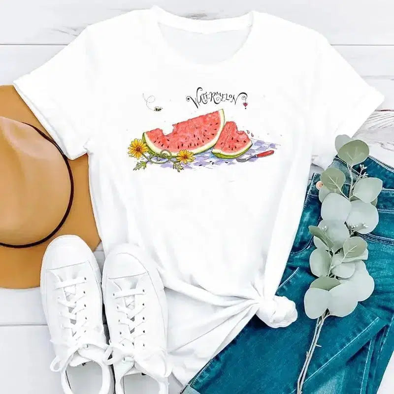 Cheky - Delightful Fruit Summer T-Shirt