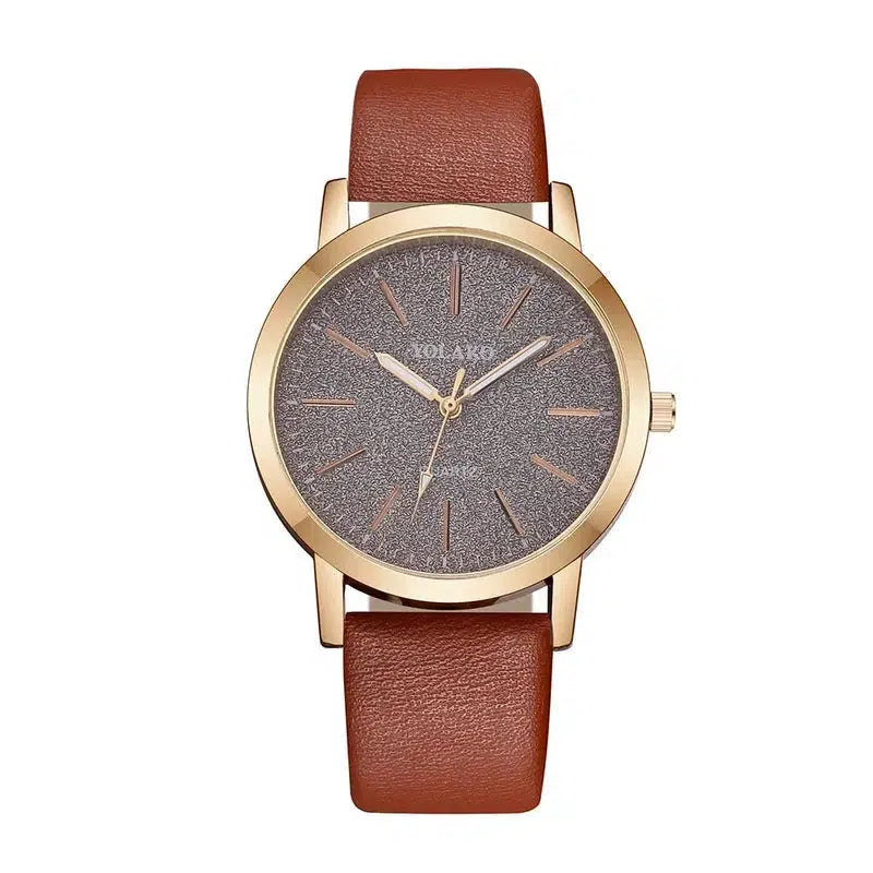 Cheky - Women's Watches Brand Luxury Fashion Ladies Watch Leather Watch Women Female Quartz Wristwatches Montre Femme reloj mujer