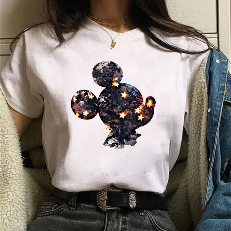 Cheky - Mickey Minnie Kawaii Shirt