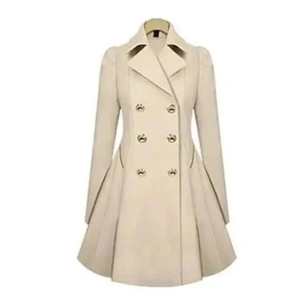 Cheky - Commuter Slim Thin Coat Trench Coat