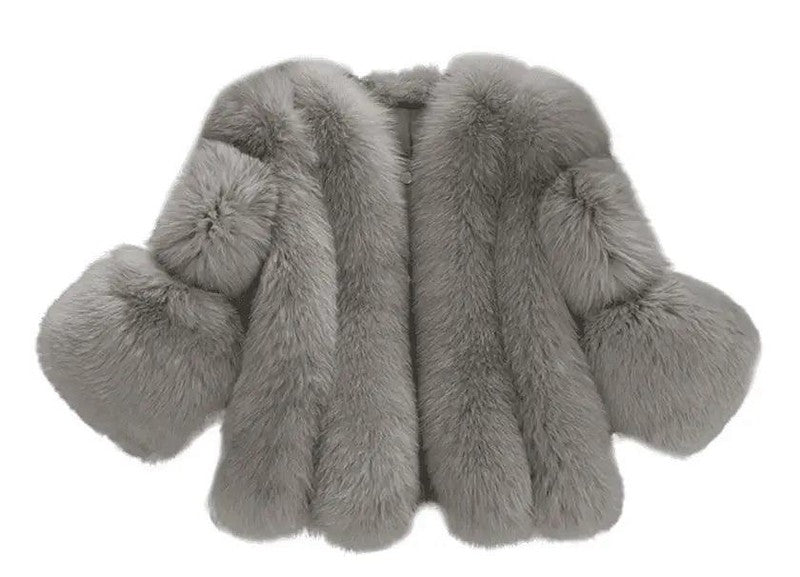 Cheky - Fox fur short coat