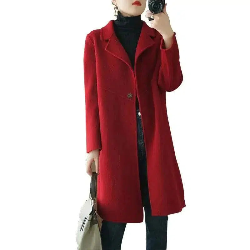 Cheky - High-end Double-sided Woolen Wool Coat