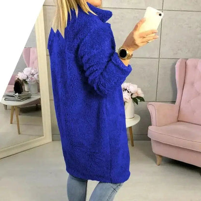 Cheky - Mid-length long-sleeved fur coat